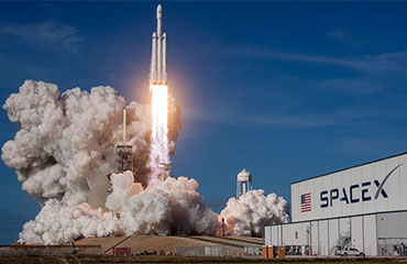 Lançamento do Space X 9